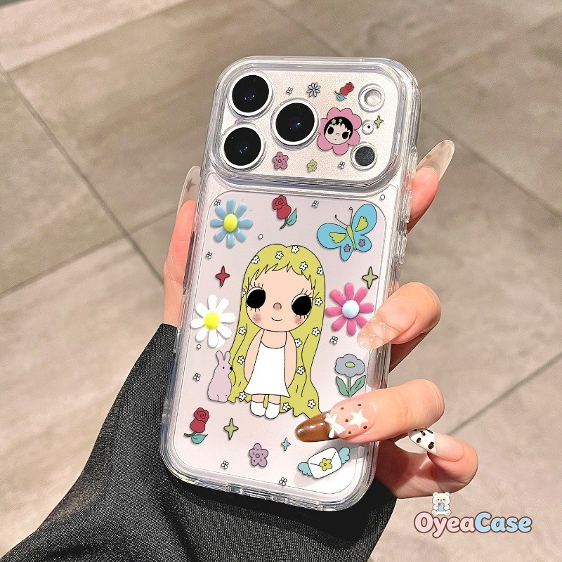 ดอกไม้ล้างเคสโทรศัพท์สําหรับ iQOO Z11 Z10 Z9S Z9 Turbo Plus Z9X Z8 Z8X Z7X Z7i Z6 Z6X Z5 Z3 Z1 Z1X U