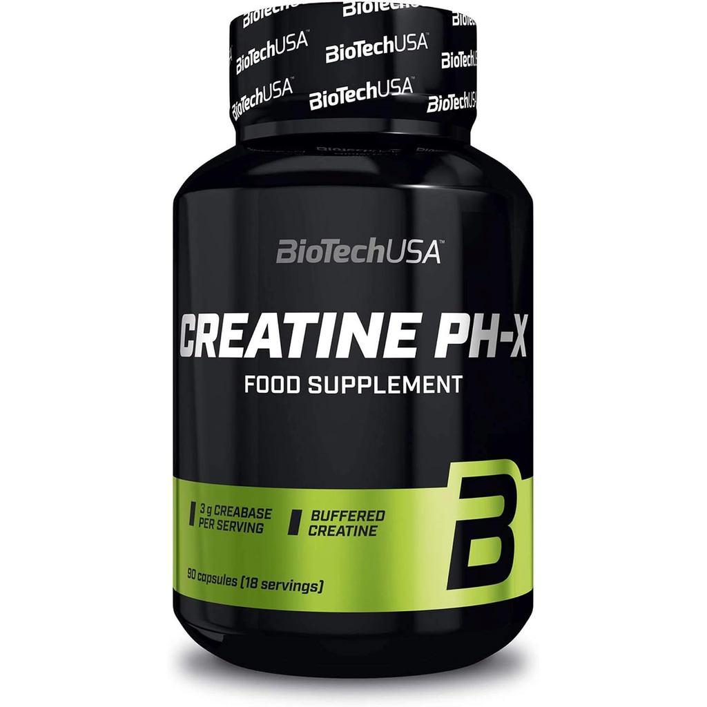 Biotech USA Creatine PH-X 90 แคป โดย BiotechUSA ในปากีสถาน(บรรจุภัณฑ์อาจวารี)