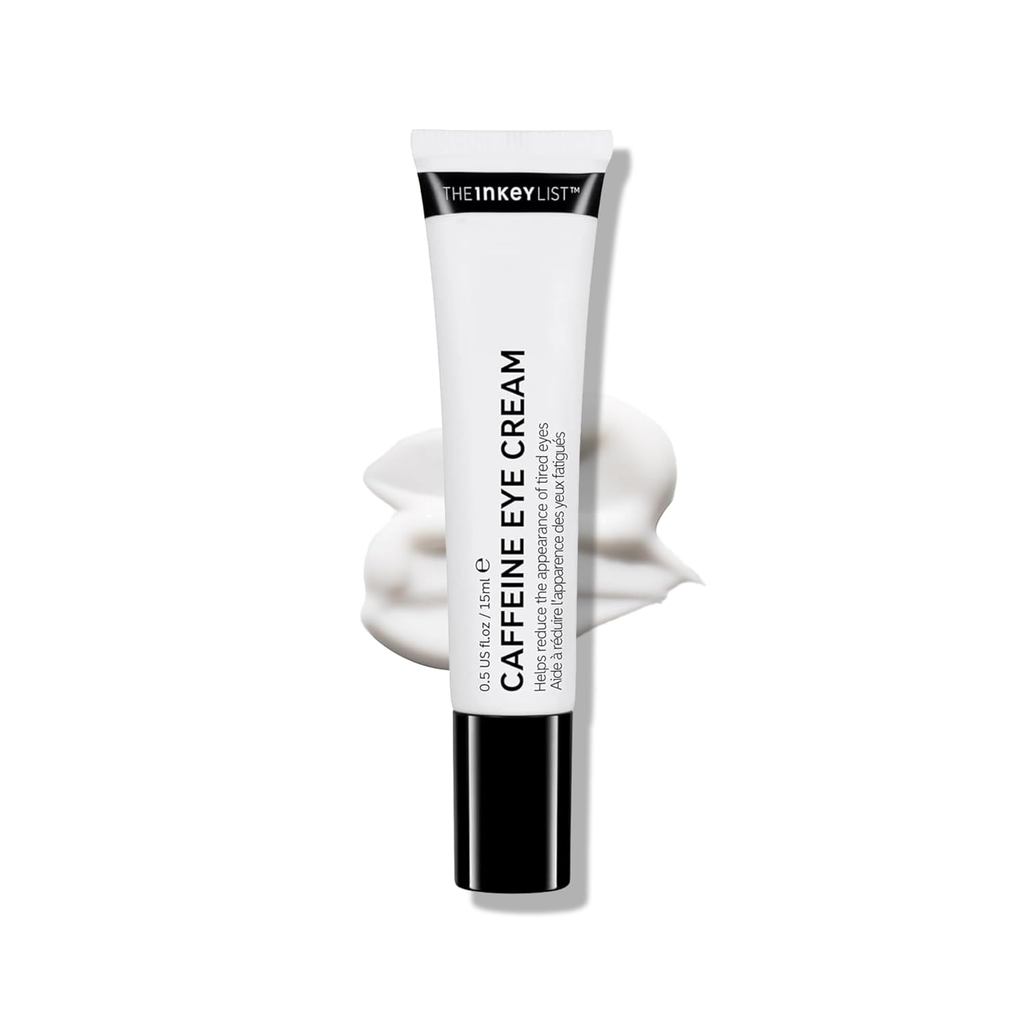 The INKEY List Caffeine Eye Cream, ลดอาการบวมตาและความหมองคล้ํา, Blur Fine Lines, 0.5 fl oz