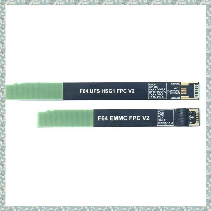 [h5bl3j6wj.ph] F64 สําหรับแฟลช 64 EMMC FPC V2/UFS HSG1 FPV 2 in 1 สายใหม่สําหรับแฟลช 64 Lite F64 UFS
