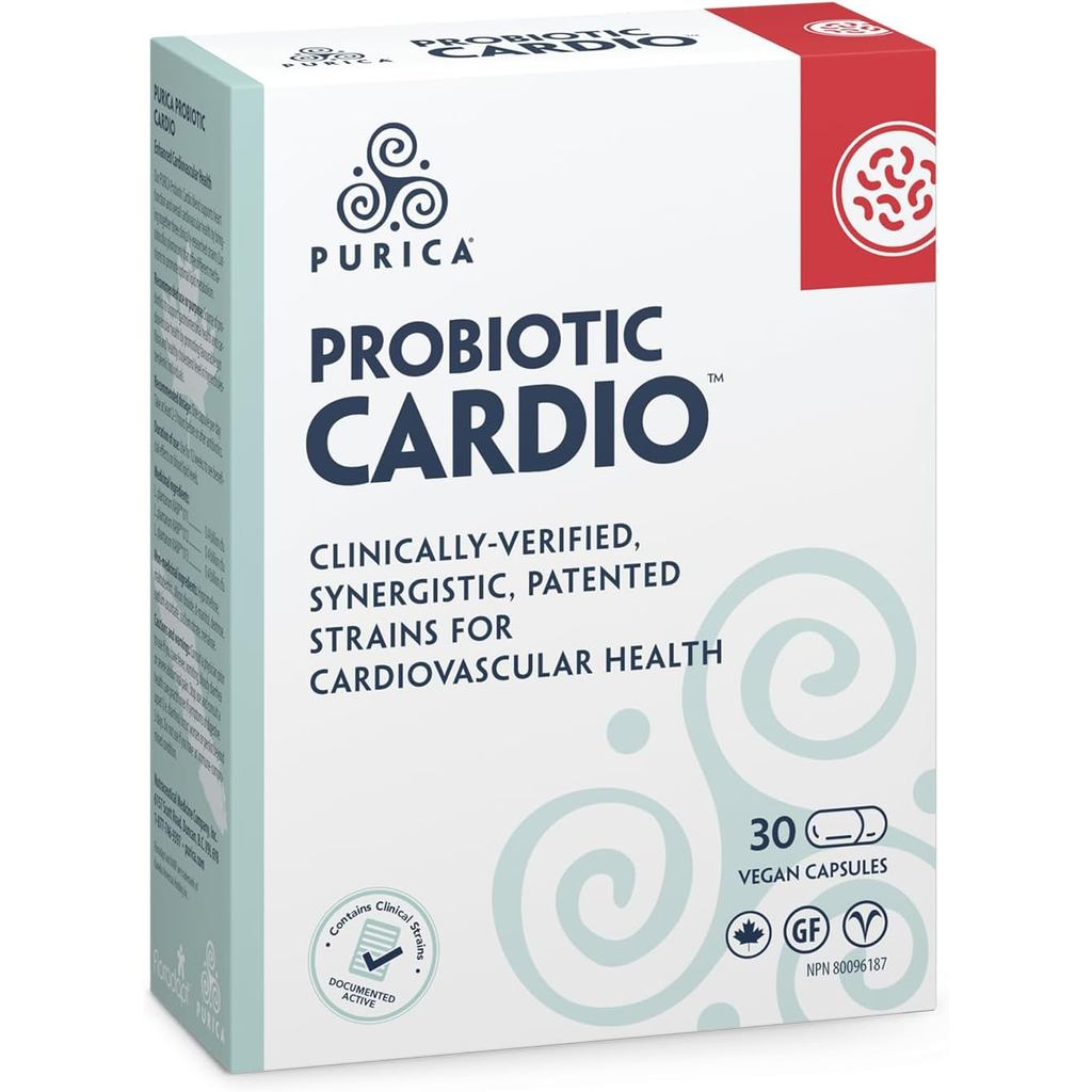 PURICA Floradapt Cardio Probiotic พอร์ต Heart & Digestive 30 นับ