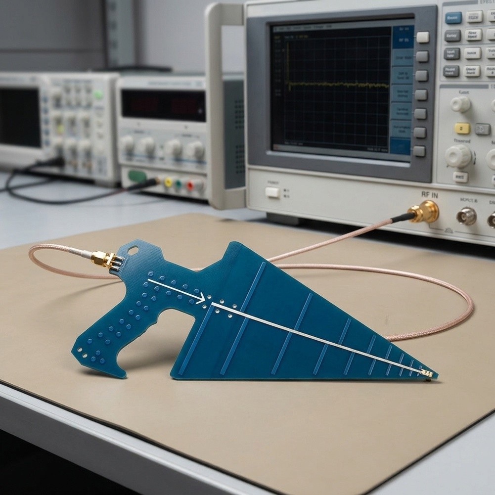 Log Periodic Antenna 0.6-10GHz ความถี่ 6-9dBi รับสัญญาณทิศทาง