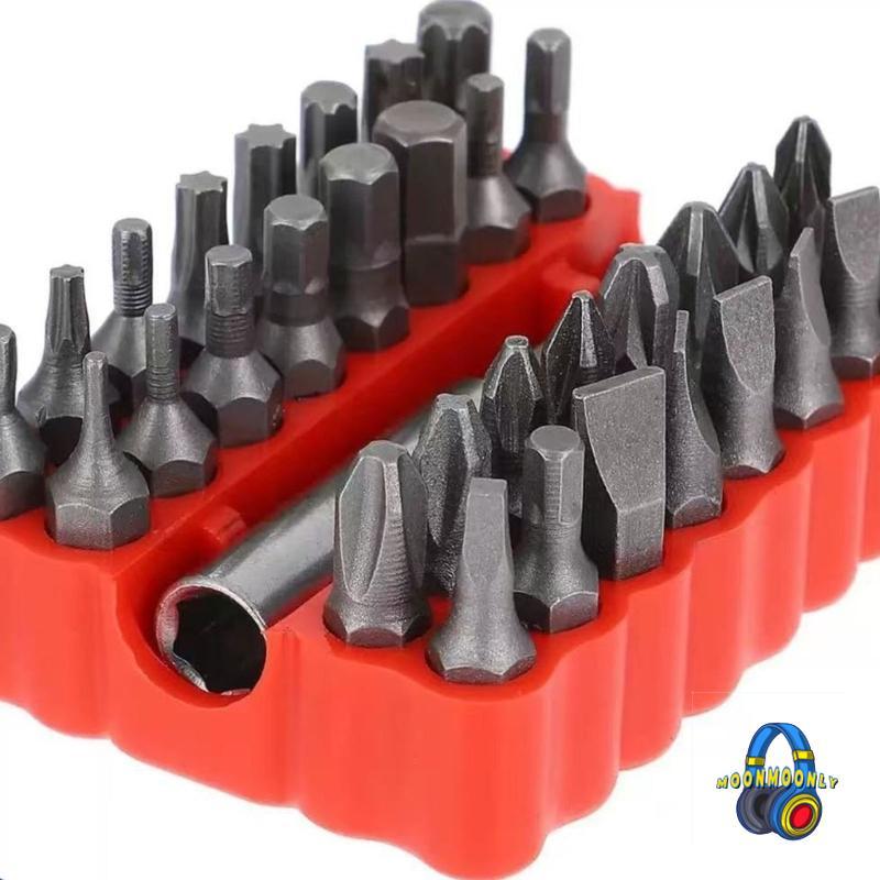 MOON 1 4Inch Bit Storage Rack Set 32 Slot PVC Tool Drawer Storage Hex Bit Holder