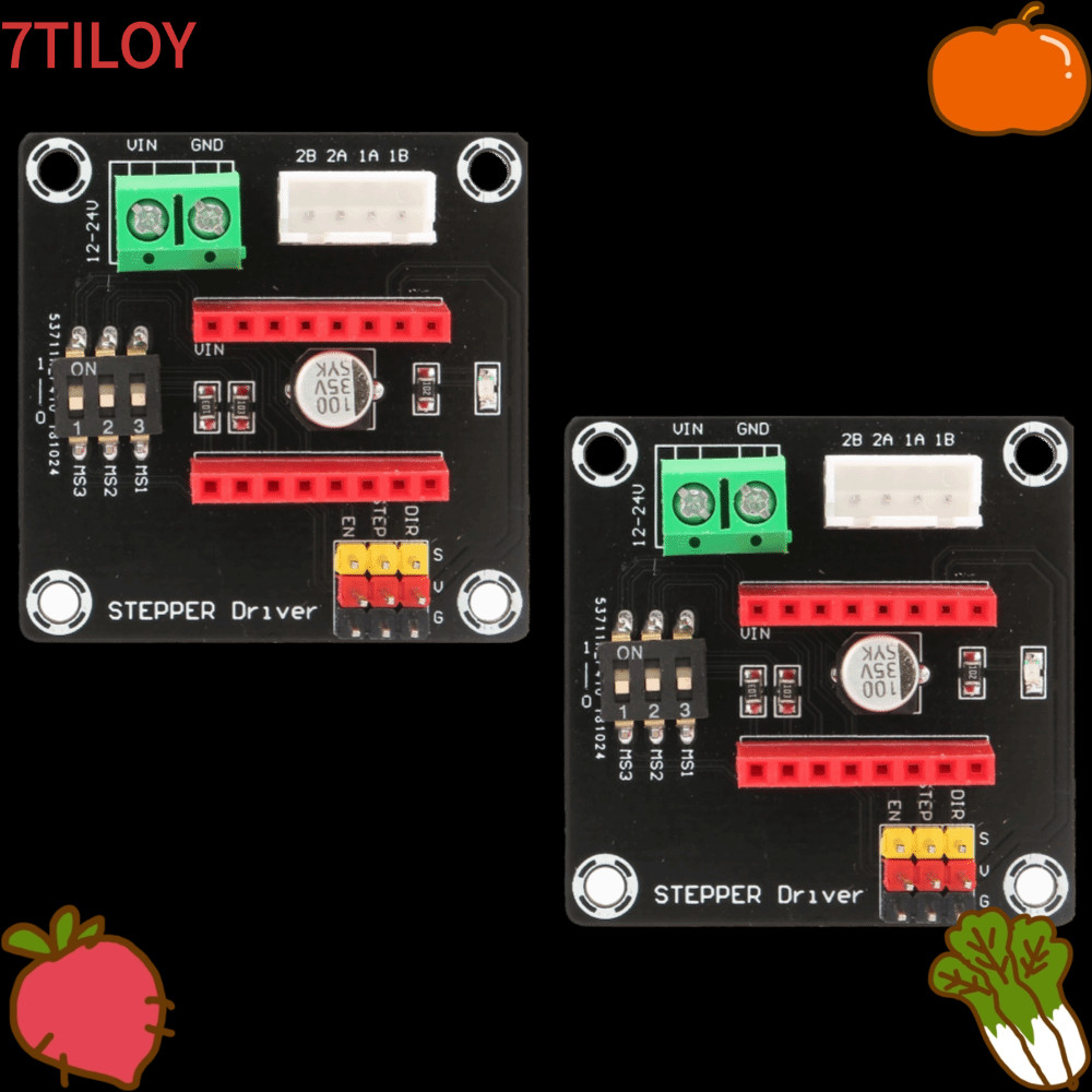 7TILOYSHOP 4 ชิ้น/2 ชิ้นขยายโมดูลบอร์ด, 42 Stepper Motor Stable Design Stepper Motor Driver, Stable 