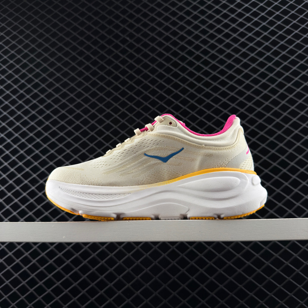 รองเท้าวิ่ง Hoka One One Bondi 9 T1ZV สีเรืองแสง