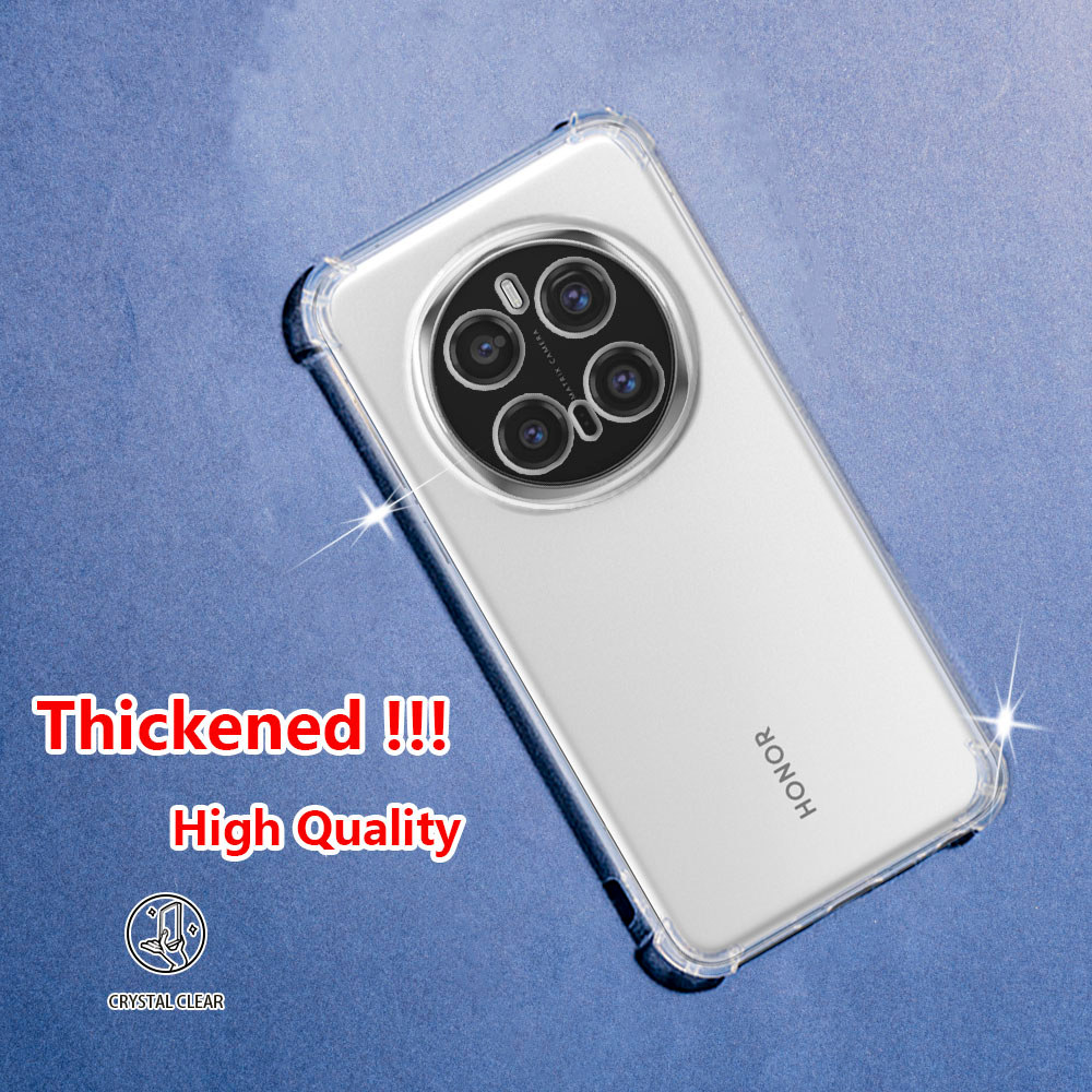 สําหรับ Huawei Honor Magic7 Pro PTP-N49 PTP-AN10 PTP-AN00 คริสตัล Clear Jelly กรณี Air-Guard มุม Sof