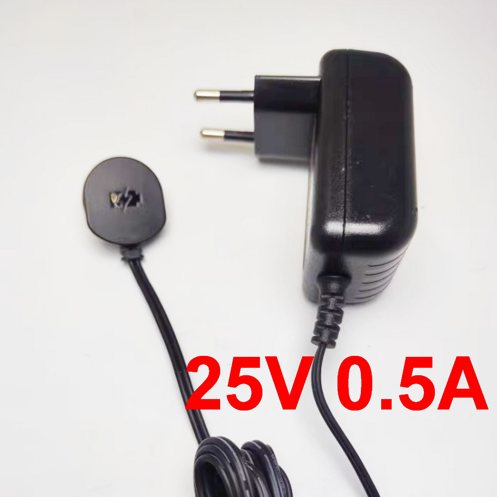 25V 500mA 0.5A AC DC adapter Charger สําหรับ Philips FC6802 FC6812 FC6813 FC6814 FC6901 FC6902 Speed