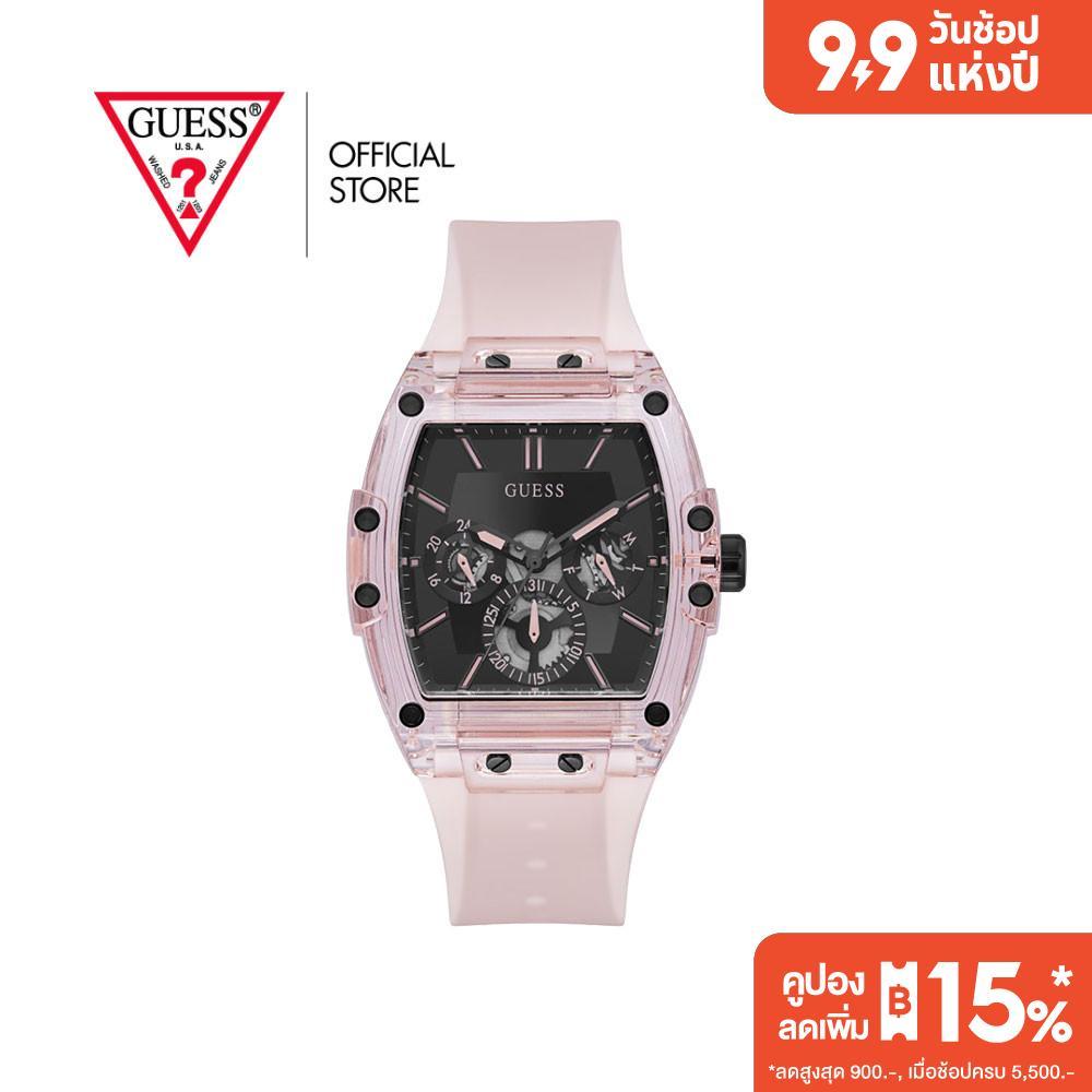 GUESS นาฬิกาข้อมือ ผู้ชาย รุ่น PHOENIX GW0203G11 สีชมพู