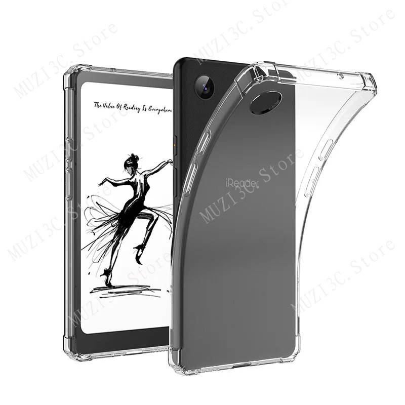 สําหรับ Funda iReader Tango 2 Pro กรณี 6.13 "eBook Reader Cear TPU ปกหลัง 4 ถุงลมนิรภัยกันกระแทก