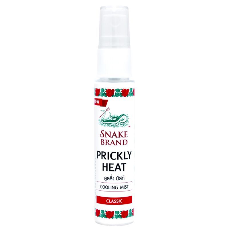 ตรางูคูลลิ่งมิสท์คลาสสิค 30มล. Snake Brand Prickly Heat Cooling Mist Classic 30ml.