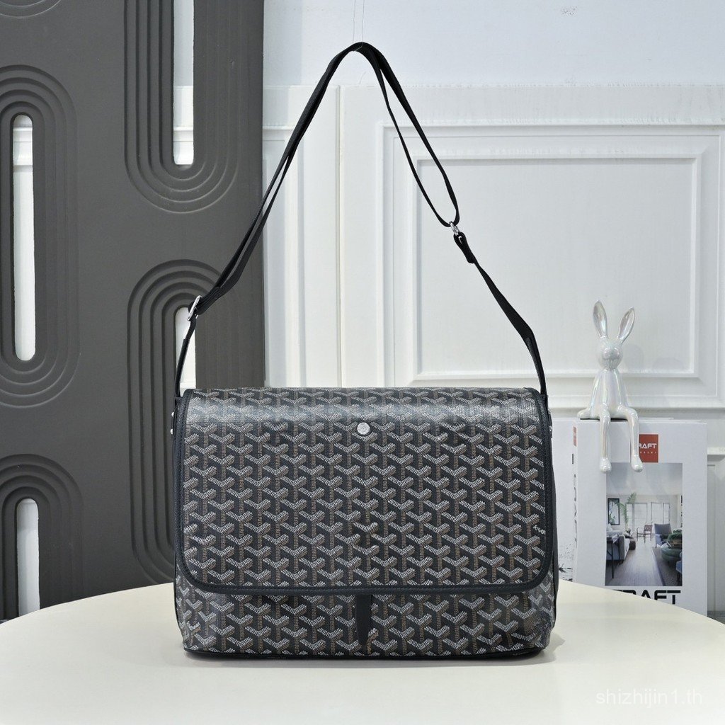 PSEG คลังสินค้าพร้อม Goyard Goyard Messenger Bag Goyard Briefcase Business Commuter ความจุขนาดใหญ่ P