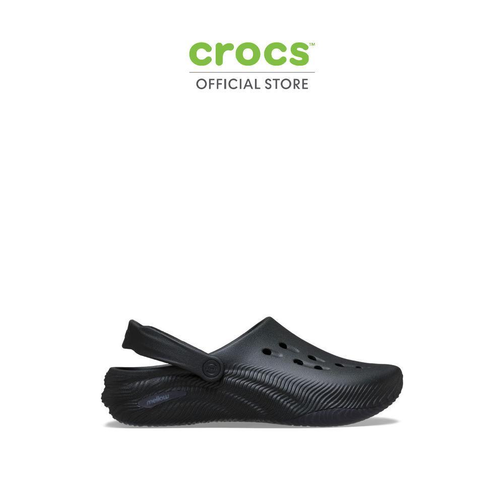 CROCS รองเท้าลำลองผู้ใหญ่ MELLOW 2 CLOG - BLACK/CARBON