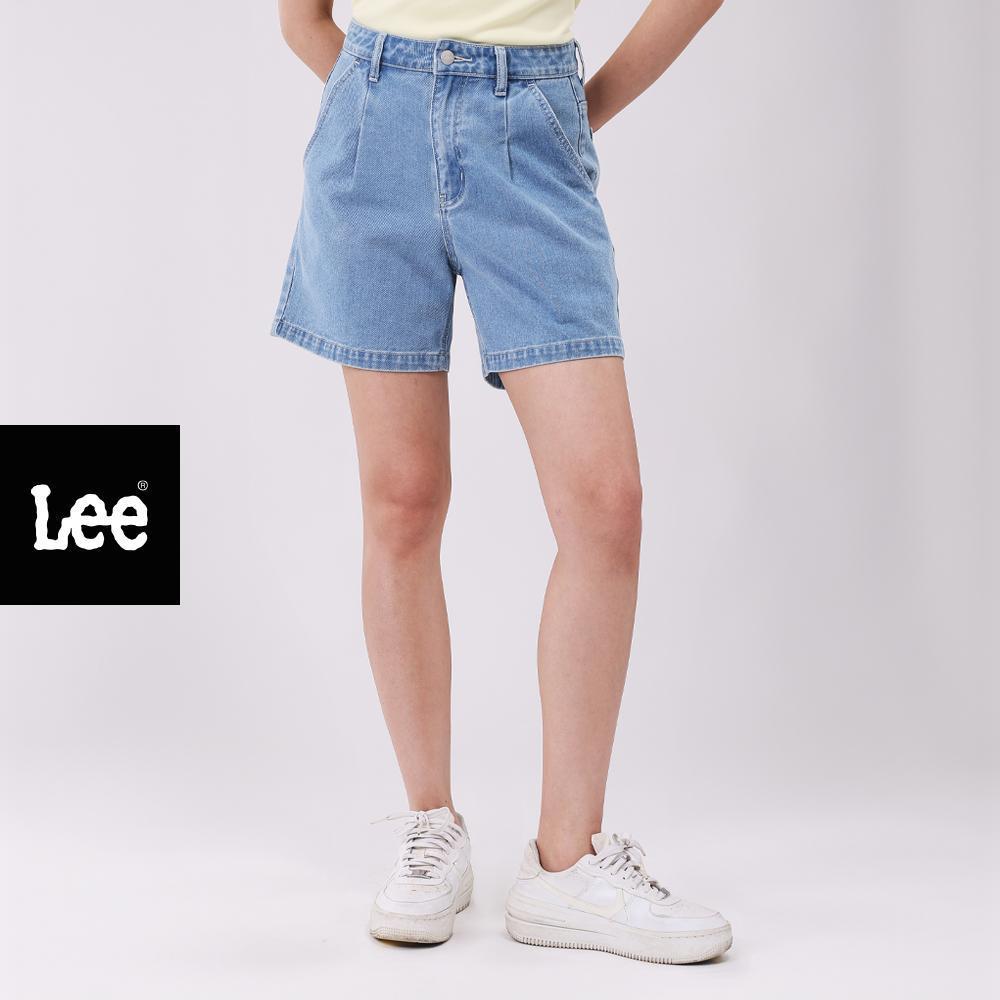 LEE กางเกงยีนส์ขาสั้นผู้หญิง รุ่น LE S326WSHON39 สียีนส์อ่อน