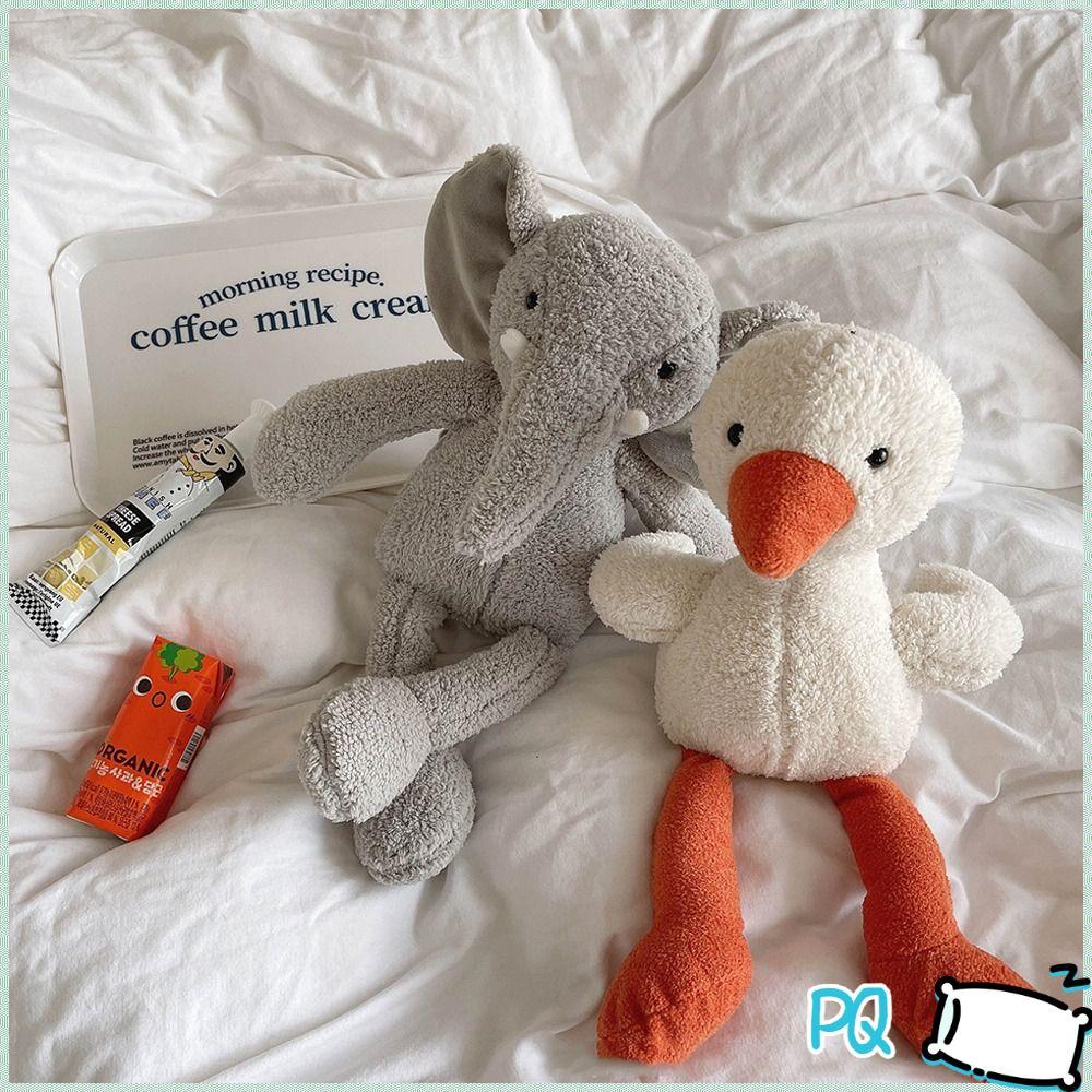 PQ ของเล่นตุ๊กตา, Chick Panda ตุ๊กตาสัตว์ Plushies, ของขวัญ Sleeping 35 ซม.ช้างการ์ตูนสัตว์เด็ก