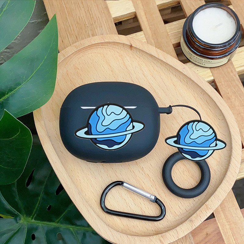 เคสดาวเคราะห์การ์ตูนสําหรับ 1MORE Pistonbuds pro Q30 เคสซิลิโคนหูฟัง