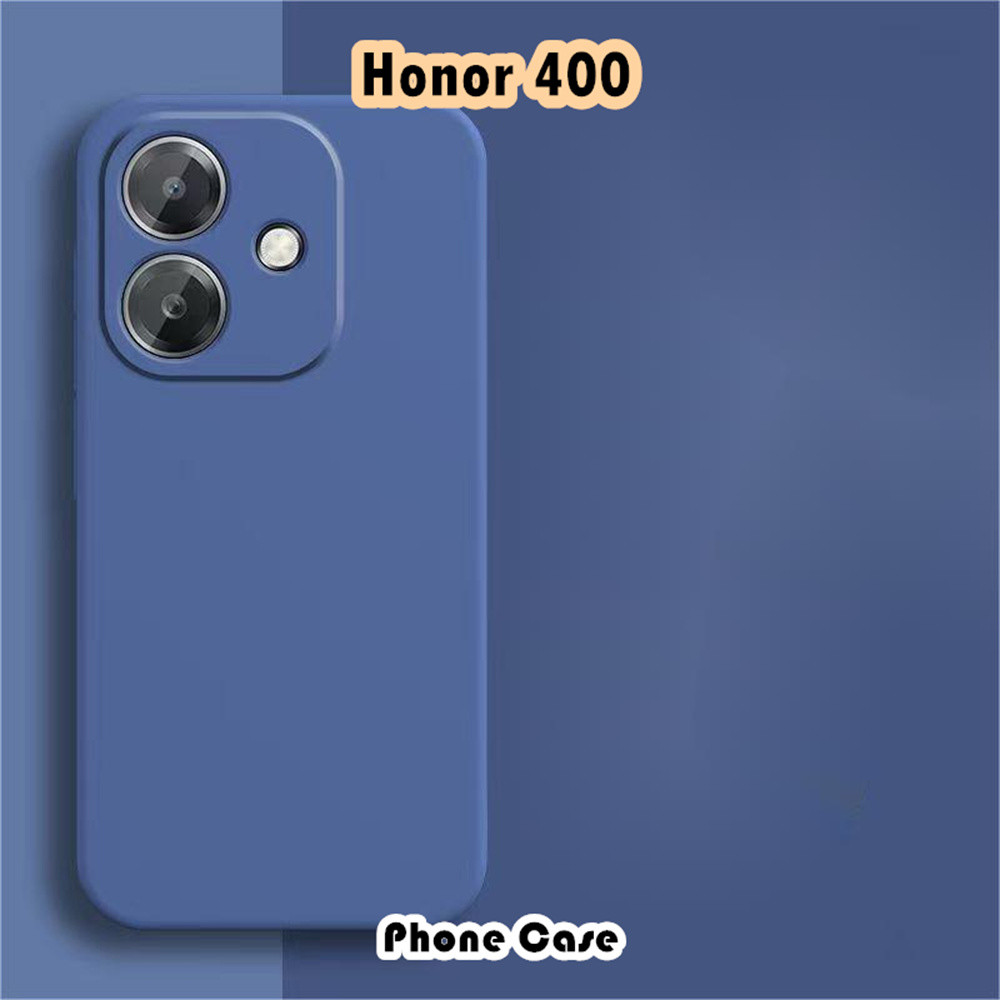 Trend FrontFor Honor 400 Case Antipry Silicone Full Case Classic Solid Color Phone Case Cover