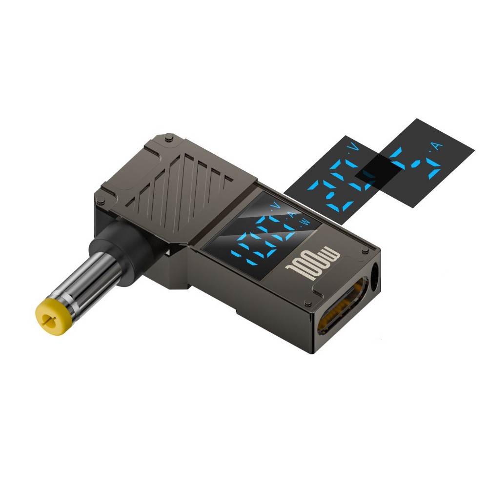 100W Type-C ถึง 4.8 x1.7/4817 แล็ปท็อปหม้อแปลงไฟฟ้าอะแดปเตอร์ชาร์จเหมาะสําหรับ HP Pavilion DV6000 DV