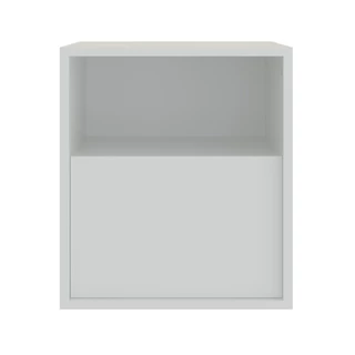 Koncept Furniture ตู้ข้างเตียง รุ่น Habi ขนาด 40 ซม. สีขาว (40x40x45 ซม.) แบรนด์ KONCEPT FURNITURE