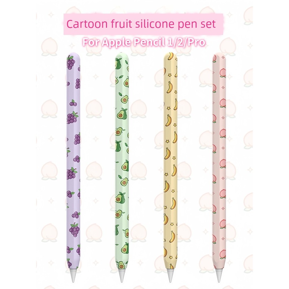 apple pencil 2 apple pencil pro Yizhixin เหมาะสําหรับ Apple ApplePencil รุ่นที่สองเคส 1st Generation 2iPencilpro สามปากกากรณี Apple Ultra-Thin ซิลิโคน iPad Nib กรณีกันกระแทก iPadPencil