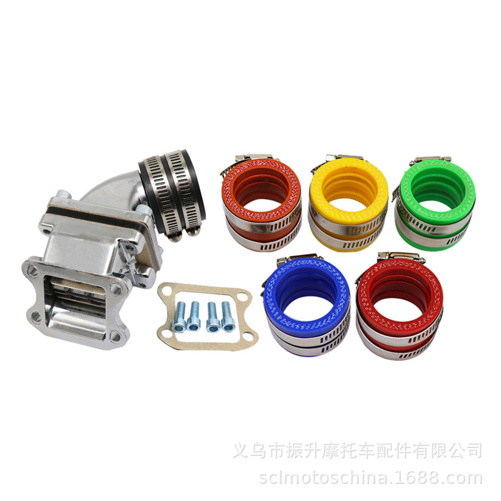 PWK PE Air Inlet วาล์ว Manifold อินเทอร์เฟซคอท่อการปรับเปลี่ยนเหมาะสําหรับ HONDA DIO 50 AF17 18 27 2