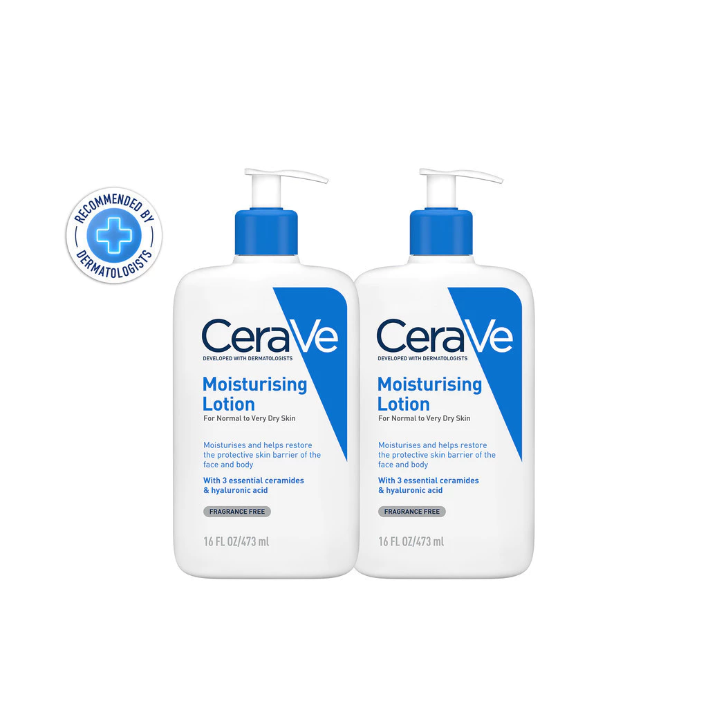 [เซตสุดคุ้ม] เซราวี CERAVE Moisturising Lotion โลชั่นบำรุงผิว ชุ่มชื้น เนื้อสัมผัสบางเบา 473ml x2 ชิ้น thumbnail 3