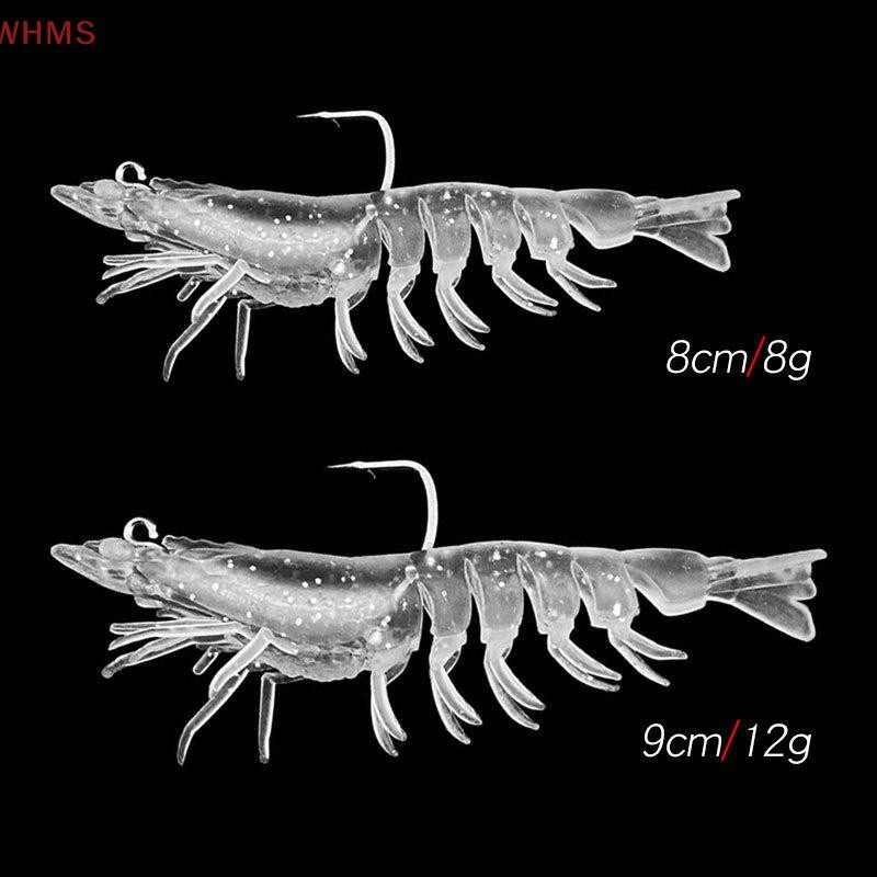 (WHMS) จิ๊กตกปลาแบบเจาะล่วงหน้า Super TPE Bass Fishing, เหยื่อปลากั้งแบบนุ่มเหมือนจริงทําดี, เหยื่อตกปลา MarshSwamp แบบไร้วัชพืชสําหรับ Crappie Walleye