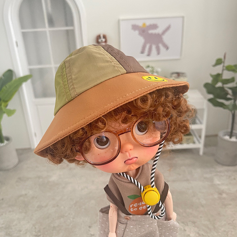 หมวกกันแดดสำหรับตุ๊กตา BLYTHE Qbaby BJD ขนาดหัวใหญ่ พร้อมให้เข้าได้กับทุกสี