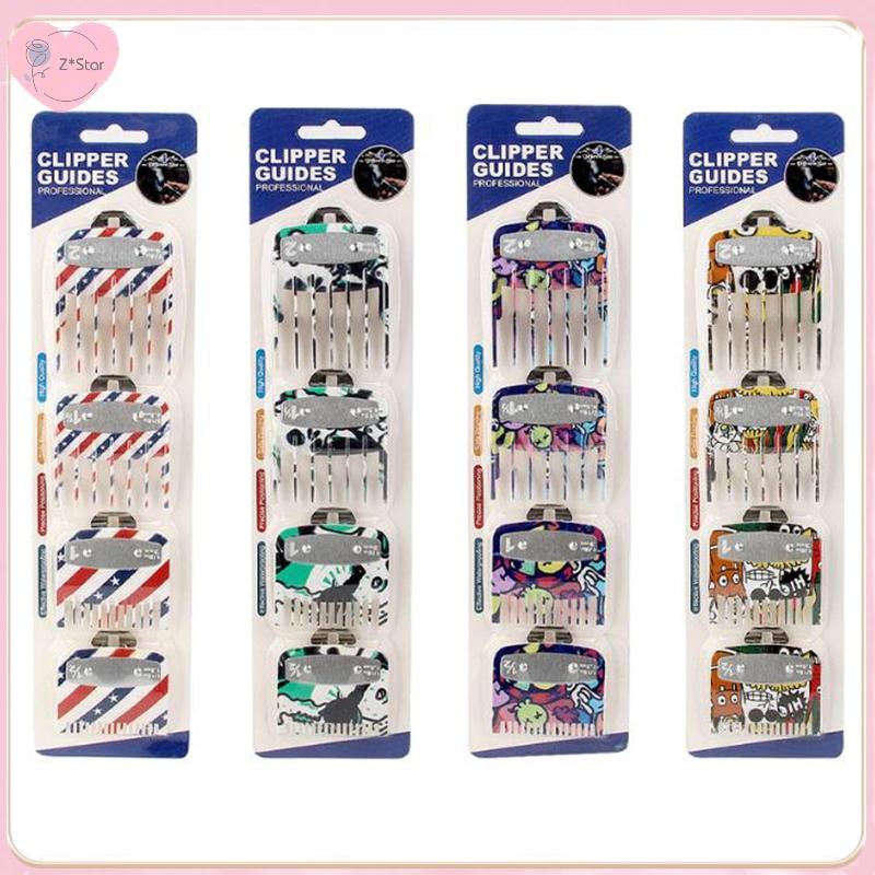 Z * Star 2/3/4 ชิ้น Hair Clipper Limitb Guide Limitb Trimmer Guards สิ่งที่แนบมา Universal สีสัน .