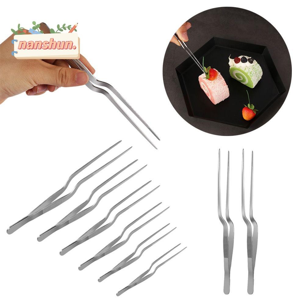 NANSHUN อาหาร Tweezer Chef ชุบการนําเสนอการนําเสนอคลิปบาร์บีคิว