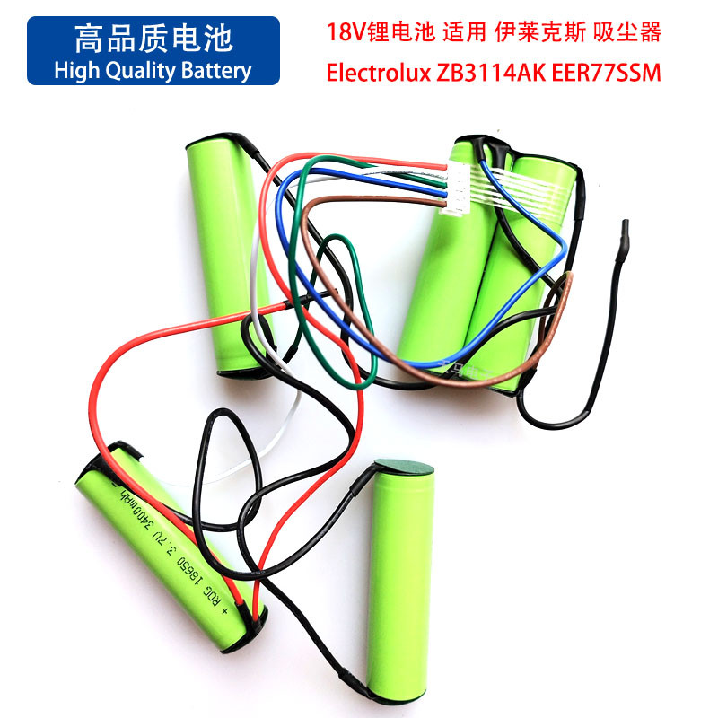 เหมาะสําหรับ Electrolux Electrolux ZB3114AK ER77SSM เครื่องดูดฝุ่น 18V แบตเตอรี่ลิเธียมแพ็ค
