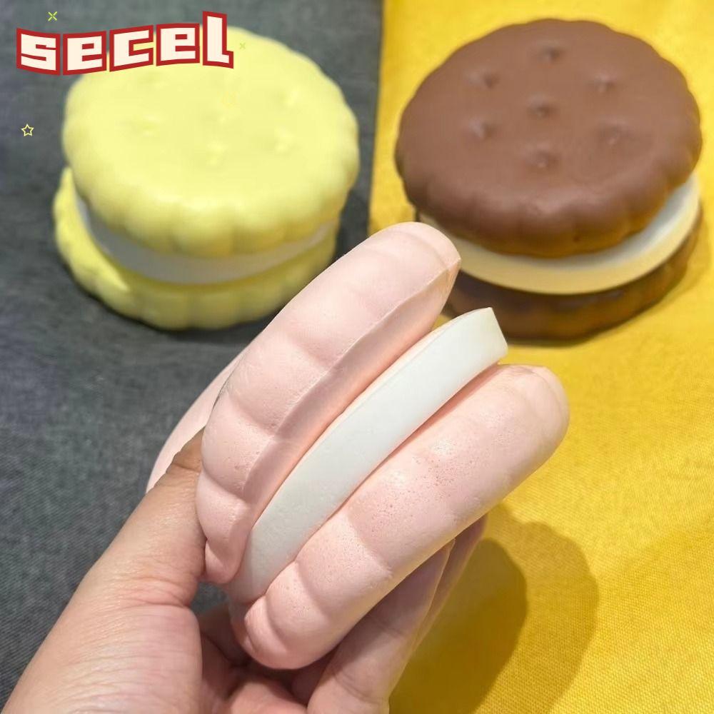 เซเซล ของเล่นบีบ,คลายเครียดจําลองเค้กสกุชชี่เค้กจําลอง, ของขวัญเด็กช้า เพิ่มขึ้น คุณสมบัติ นุ่ม นุ่ม ช้า เพิ่มขึ้น ของเล่นความวิตกกังวลบรรเทา