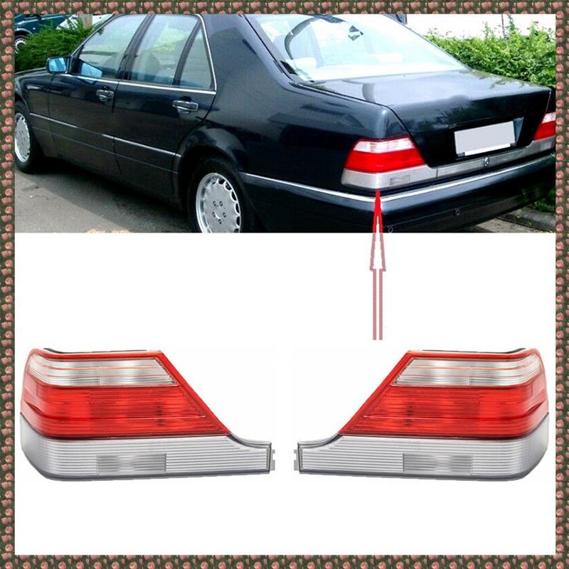 [homegarden1] อุปกรณ์ตกแต่งโคมไฟไฟท้ายด้านหลังรถด้านขวาเหมาะสําหรับ - S-Class W140 1996-1998 A140820