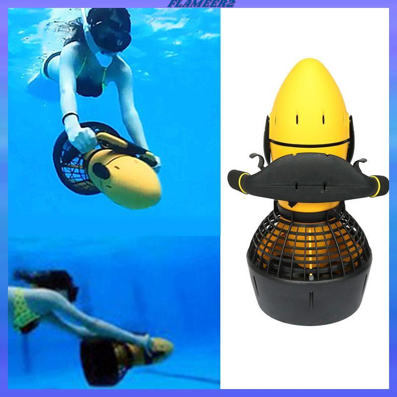 [Flameer2] ไฟฟ้าใต้น้ํา Sea Scooter ใบพัดความเร็วดําน้ําดําน้ําดูปะการังสระว่ายน้ําดําน้ํา Thruster 