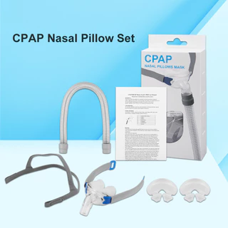 หน้ากากหมอนจมูก Silicone SML Size All Sleep With Headgear