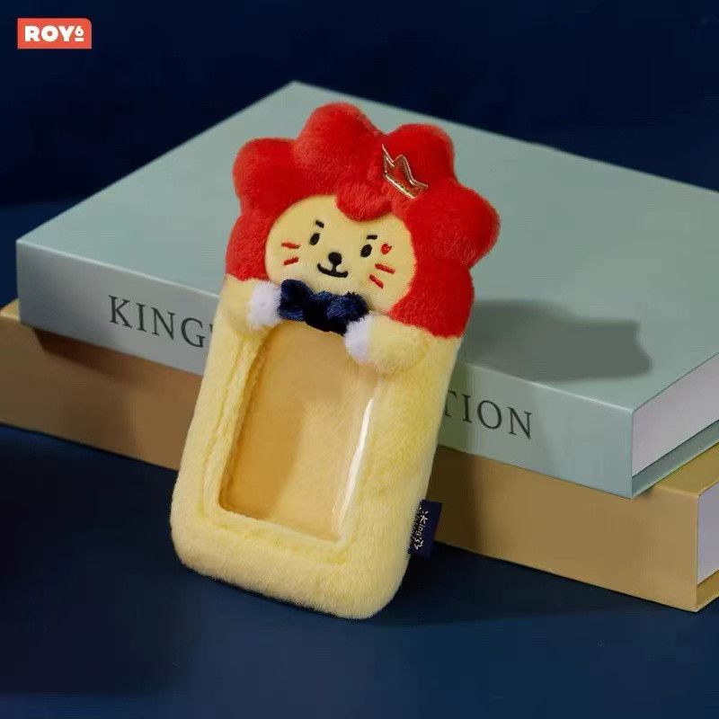 [ของแท้] ROY6 ROY6 ROY6 Anniversary King Series Plush Card Holder พวงกุญแจ