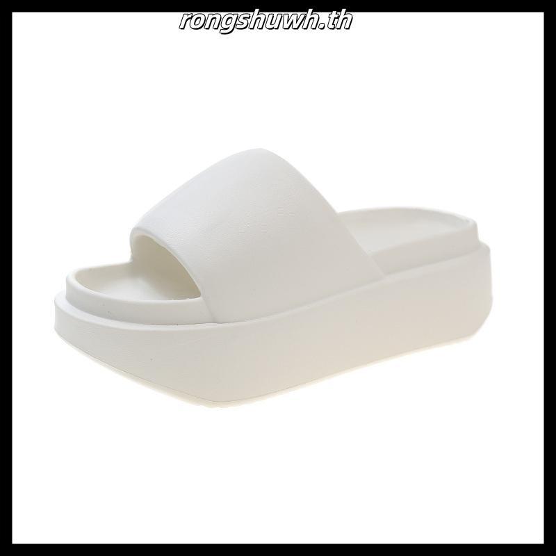 La mode รองเท้าแตะ วัสดุ EVA ลำลองสำหรับผู้หญิง พื้นรองเท้าหนามาก 2023NEW B90H2L4 34Z230825
