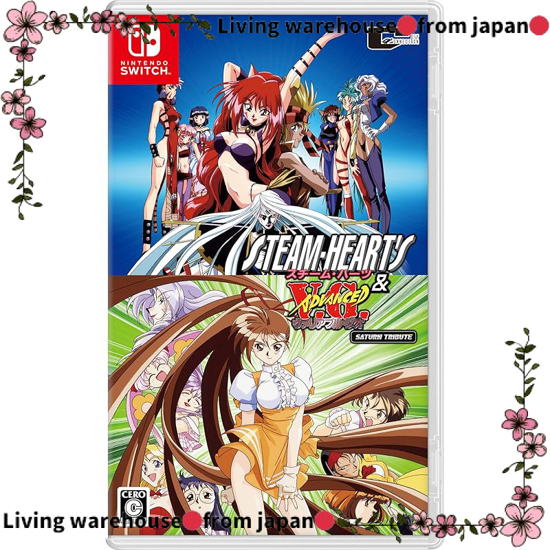 Steam Hearts & Advanced Variable Geo Saturn Tribute - 5-inch FD sticker included - Switch