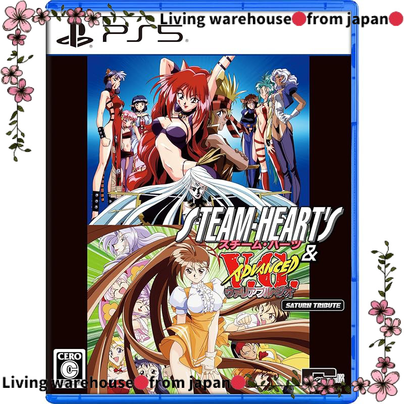 Steam Hearts & Advanced Variable Geo Saturn Tribute - 5-Inch FD Sticker Included - PS5