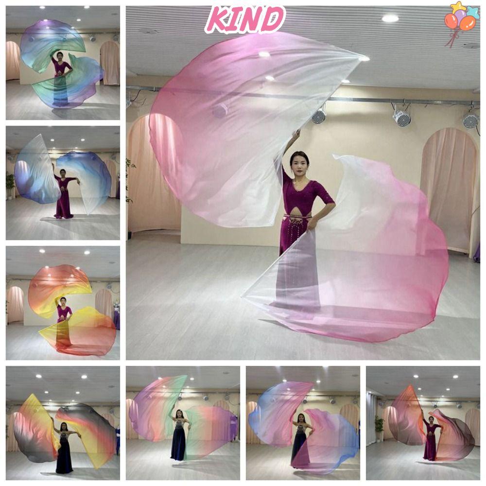 ธงครึ่งวงกลมสีสันสดใสสำหรับปาร์ตี้เต้นรํา, อุปกรณ์เสริมลีลา Dans พร้อมไม้ยืดขยายขนาดได้ น้ําหนักเบาทะเล่นสนุก