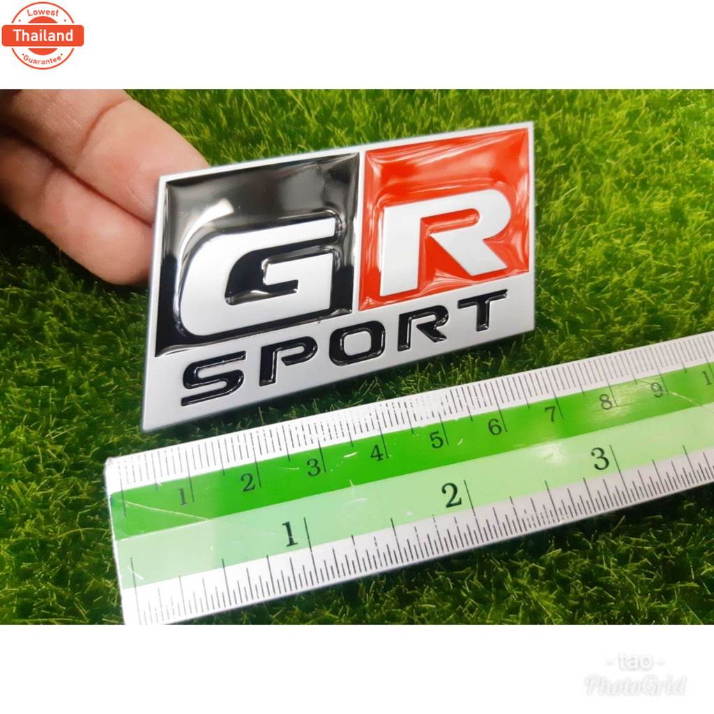 โลโก้ GR sport  สำหรัแต่งรถ toyota ทุกรุ่น