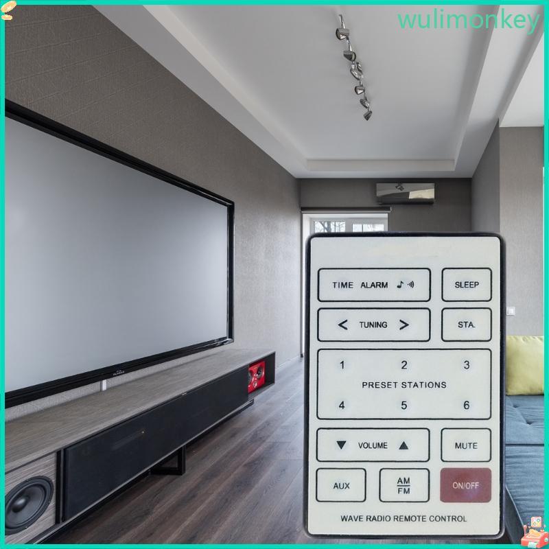 WU เครื่องเล่นวิดีโอเพลงระยะไกลสําหรับ WAVE RADIO AWRC A7 AWR1-1W AWR1-2W AWR113