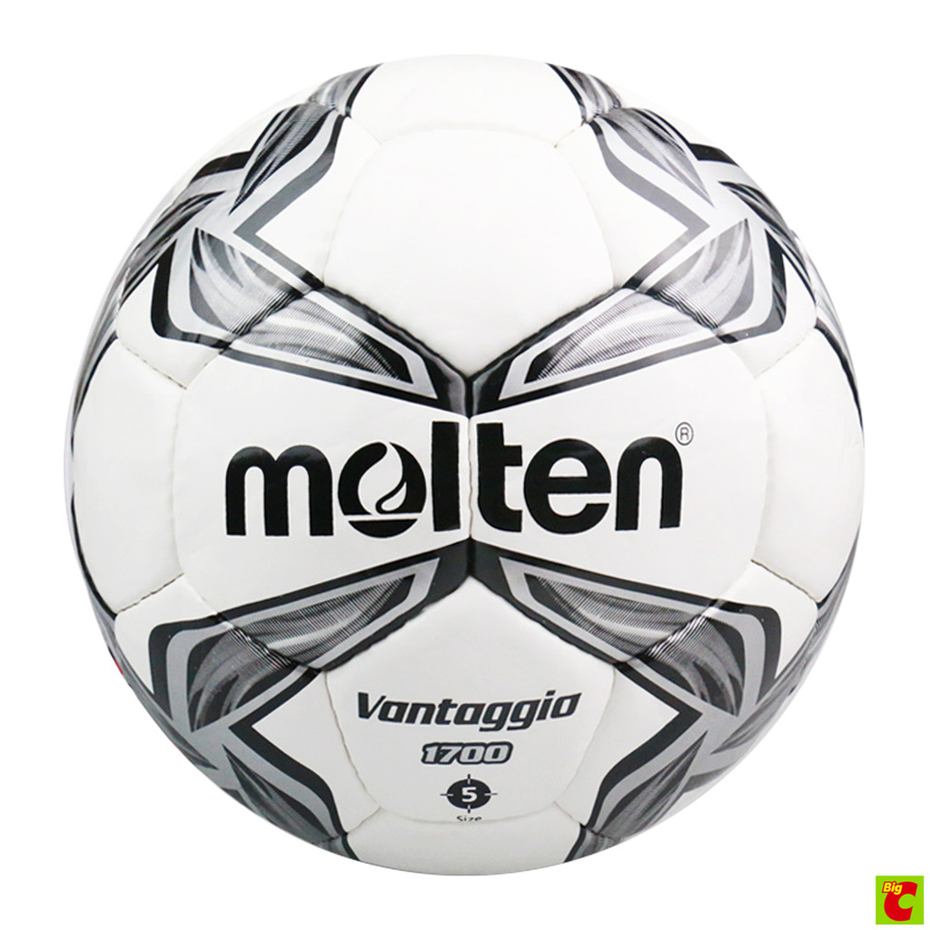 มอลเทน ลูกฟุตบอลหนังเย็บ TPU สีขาว-ดำ