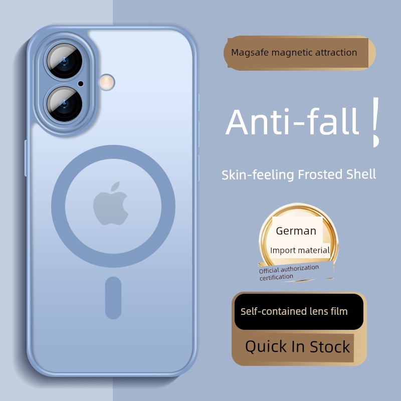 เคสมือถือ iphone iphone 15 plus ผ่อน 0% [สครับผิว] เคสมือถือสำหรับ iPhone17 Magsafe Magsafe Magnetic