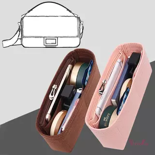 YosunRui] 1PC Felt ใส่กระเป๋า,แต่งหน้า, Liner เหมาะสําหรับกระเป๋าถือสตรีสําหรับและกระเป๋าเครื่องสําอางใหม่