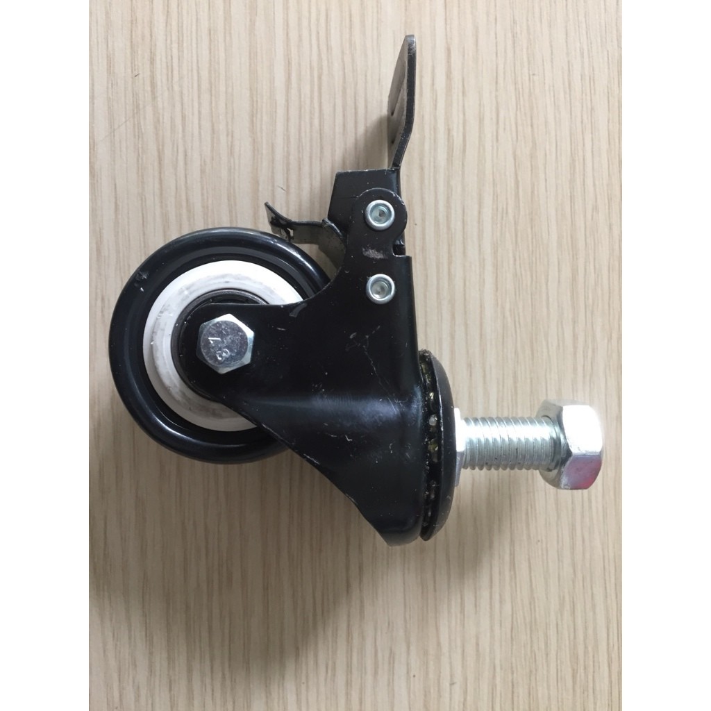 ZEN 10, ZEN 12 BLACK WHEELS (1 ชุด 4 ตัว พร้อมสกรู (ecu)) - INDUSTRY