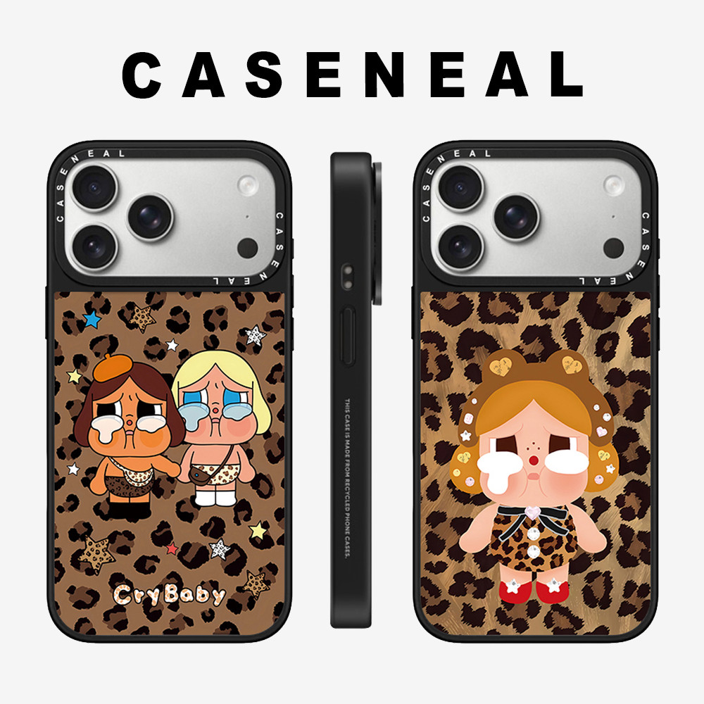 Drop proof CASENEALเคสโทรศัพท์สําหรับiPhone 17ProMax 17pro 17 air 16promax 16 15promax 15 14promax 13 13promax hard Caseน่ารักร้องไห้เด็ก12 12PromaxกรณีiPhone 11กรณีคุณภาพสูง