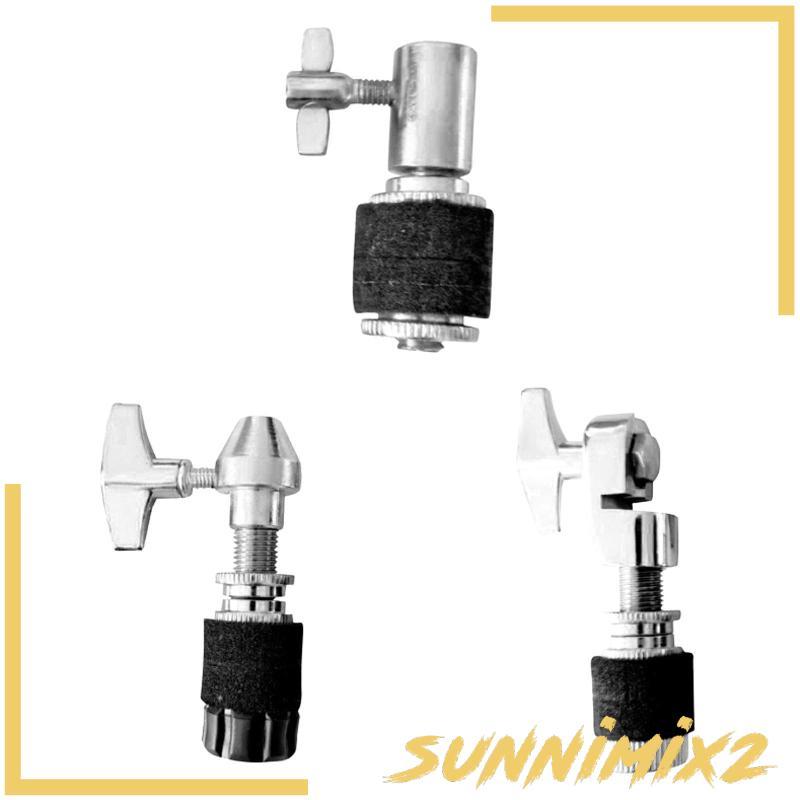 [Sunnimix2] Hi หมวกคลัทช์ Cymbal คลัทช์กลองชุดอุปกรณ์เสริม Percussion ส่วนประกอบโลหะ Felt Construction เหมาะสําหรับซ่อมการบํารุงรักษาอัพเกรด Drummers