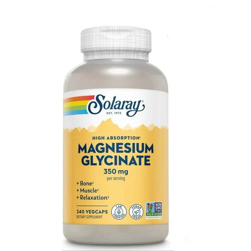 EXP 10/28 Solar at high absorptions Magnesium Glycinate 350mg