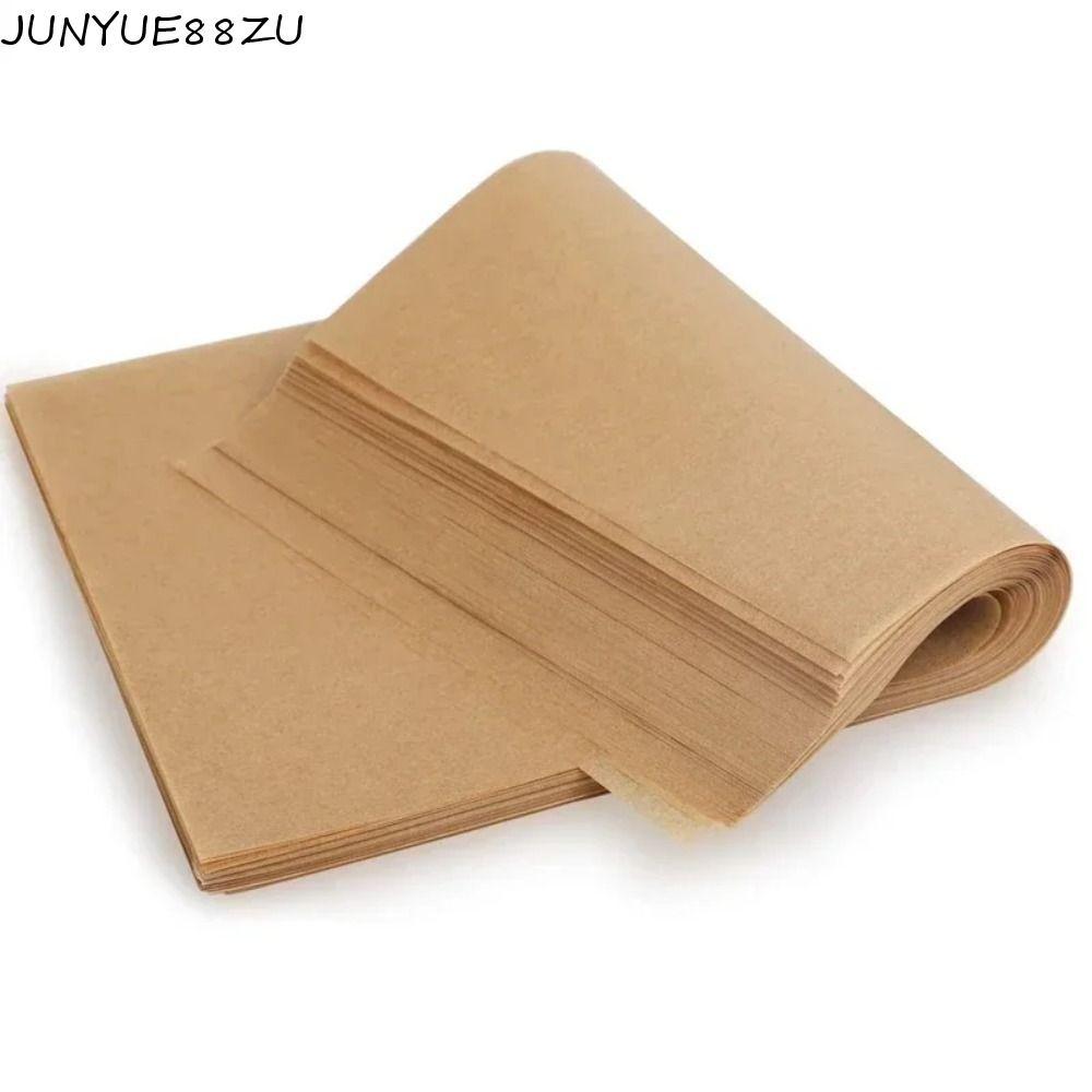 JUNYUE88ZU 100 ชิ้น Deli Wax กระดาษแผ่น, Greaseproof Non-stick Sanwich Wrappering กระดาษ,คุกกี้ Mats