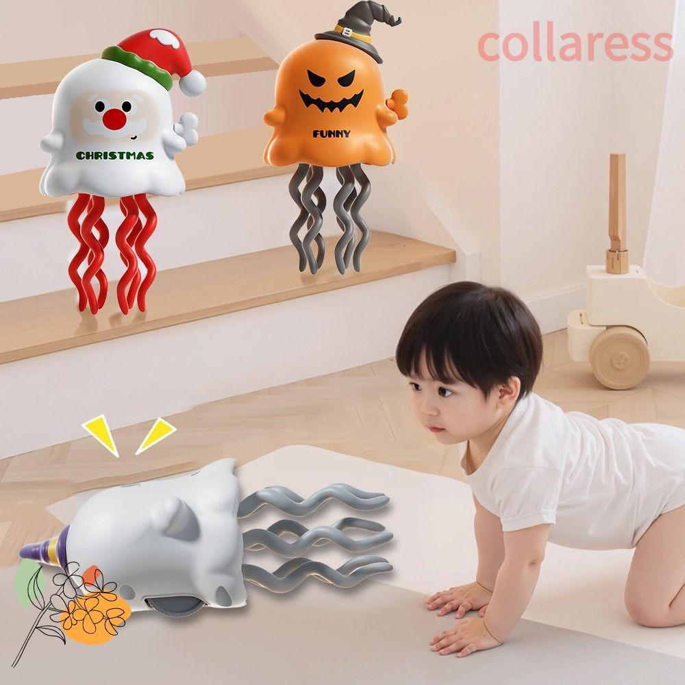 COLLARESS Dancing Octopus Toy, Smart Tentacle Explorer Elk Dancing Santa Claus ของเล่น, ตลก Clockwor